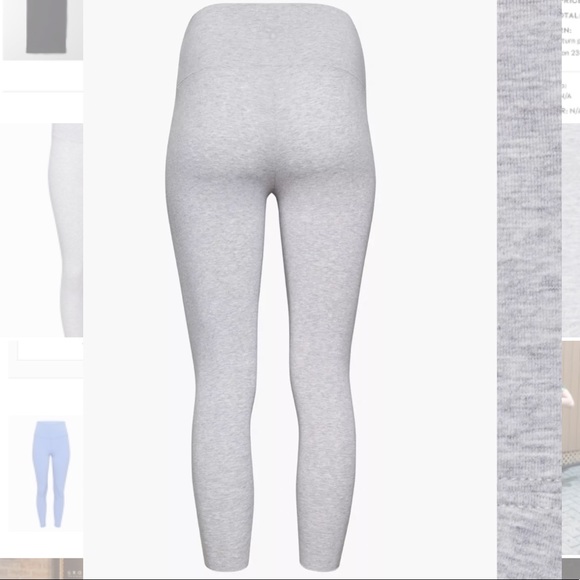 2/20$ TNA chill cropped gray legging small - Picture 4 of 5